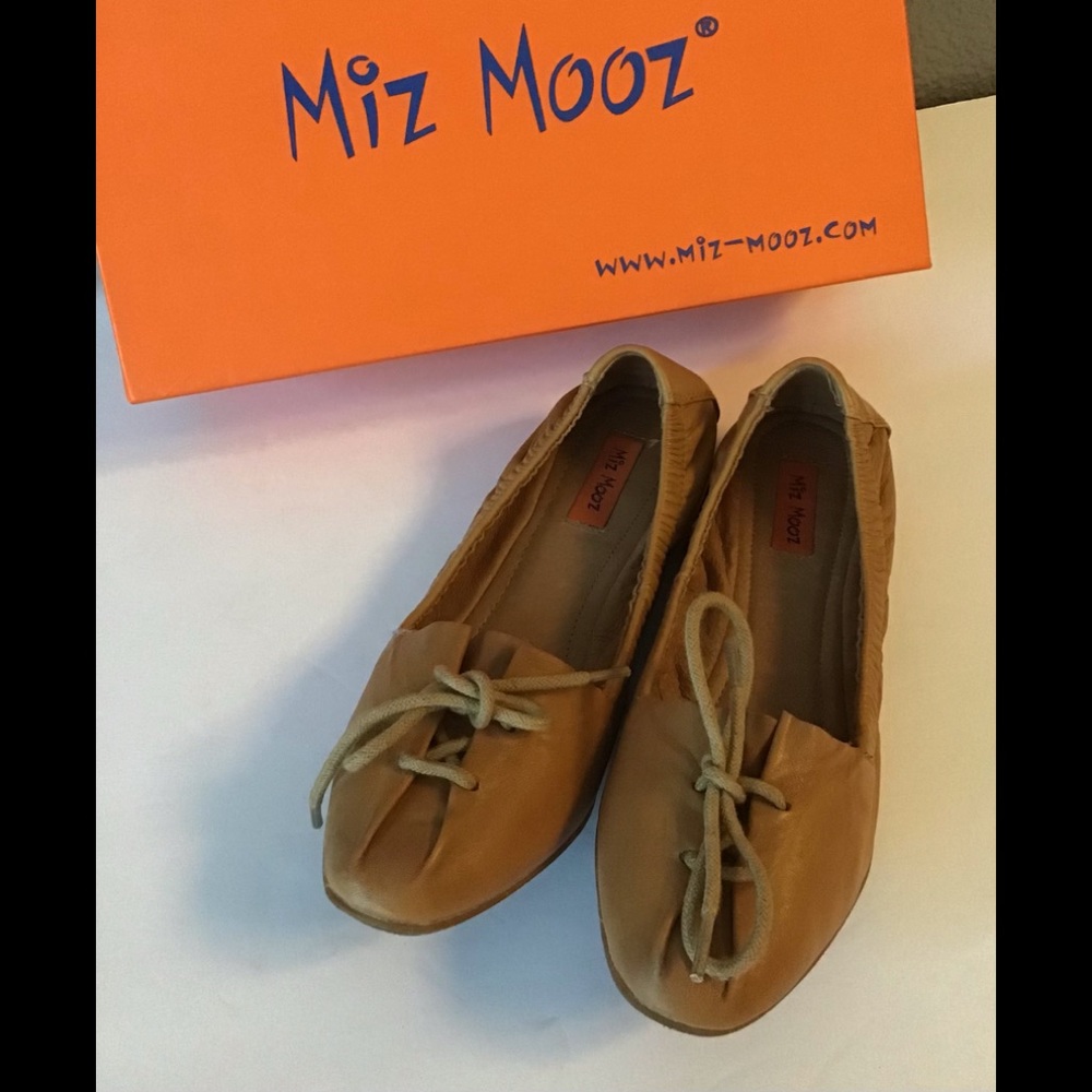 Miz Mooz Beatrix Camel Color Shoes